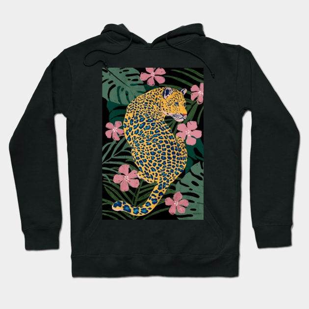 Leopard Among the Flowers Hoodie by shegotskeels